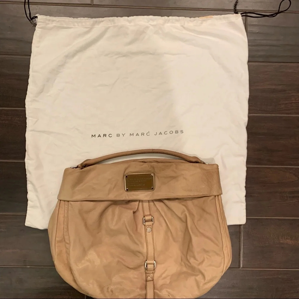 Marc by Marc Jacobs Dr Q Lil Riz Leather Hobo Bag